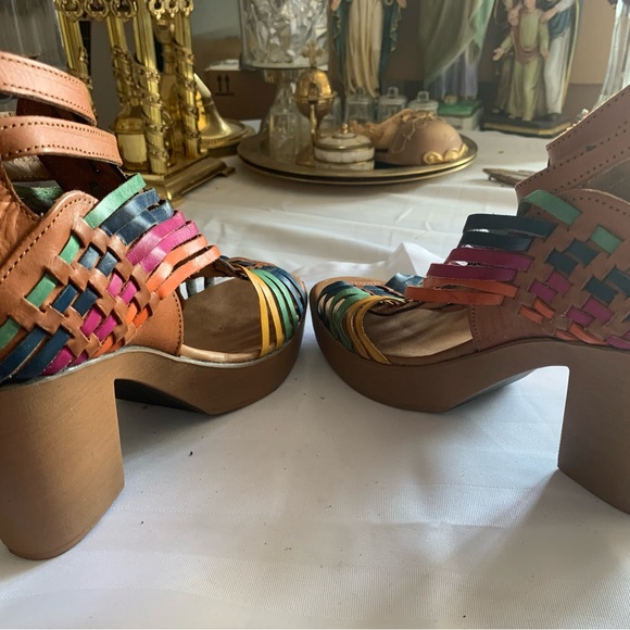 Coloful platform shoes - Picture 7 of 8